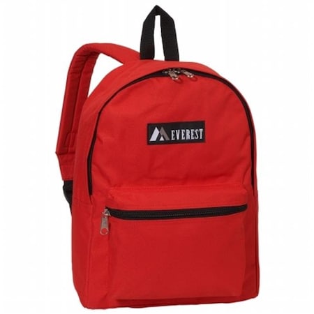 Everest Trading Everest 1045K-RD 15 in. Basic Backpack 1045K-RD